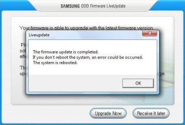 Samsung ODD Firmware LiveUpdate